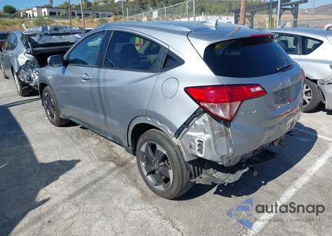 2018 Honda Hr-V Ex-L из США, поврежденный, VIN 3CZRU5H79JM701039